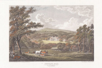 Townley Hall the Seat of John Towneley Esq