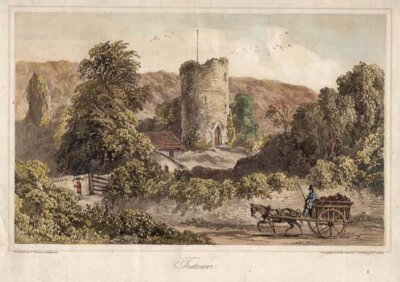 Tretower  (antique prints)