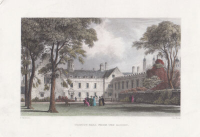 Trinity Hall from the garden.