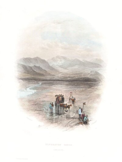 Ulverston Sands, Lancashire.