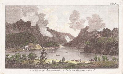 A View of Broadwater a Lake in Westmorland