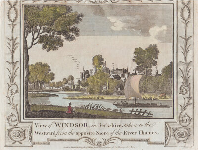 View of Windsor in Berkshire....