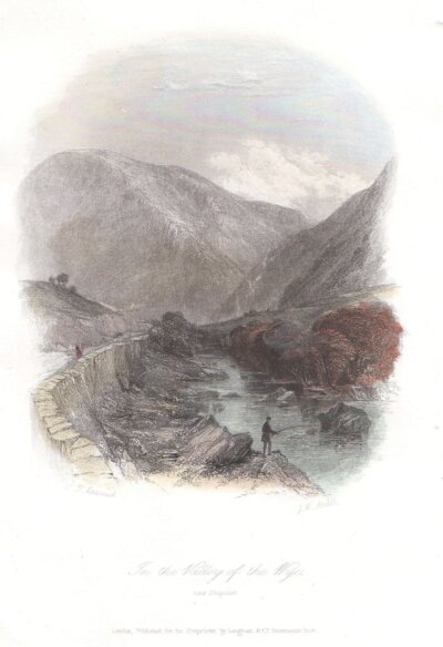 In the Valley of the Wye near Rhayader.
