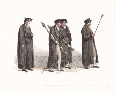 Vice Chancellor. Esquire Beadle. Yeoman Beadle. Verger.