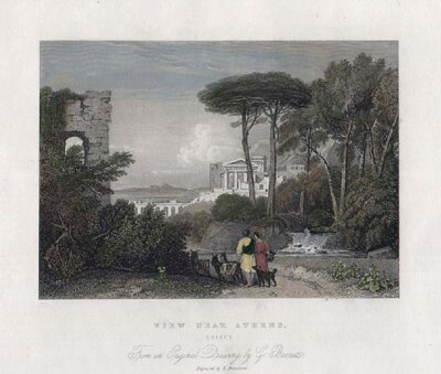 View near Athens Greece