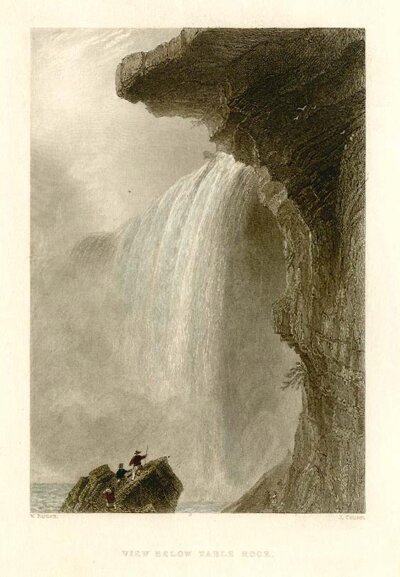 View below Table Rock