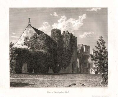 View of Dartington Hall