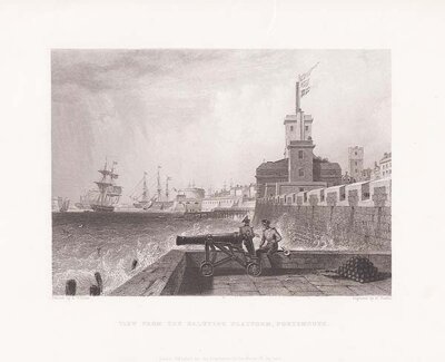 View from the Saluting Platform Portsmouth 
