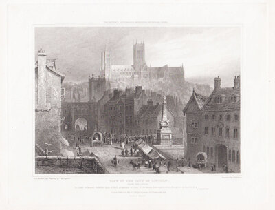 View of the City of Lincoln from the South