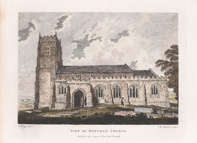 View of Mottram Church