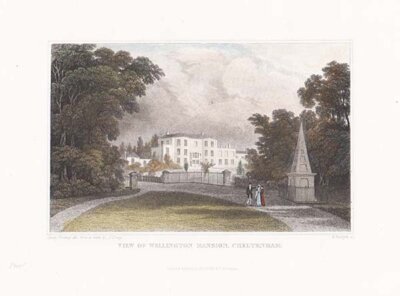 View of Wellington Mansion Cheltenham