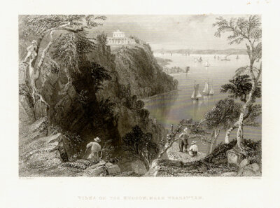 Villa on the Hudson near Weehawken