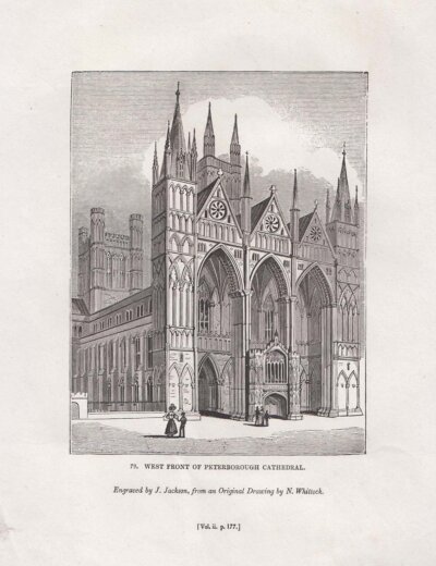 West front of Peterborough Cathedral