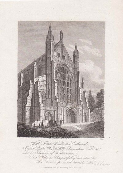 West Front Winchester Cathedral 