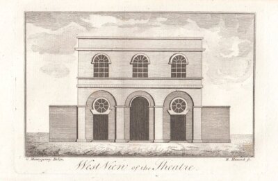 West View of the Theatre.