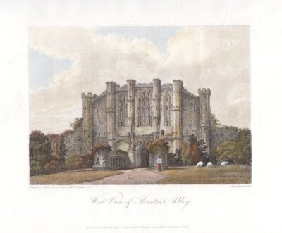 West View of Thornton Abbey.