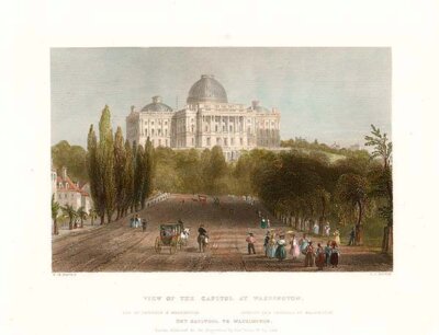 View of the Capitol at Washington