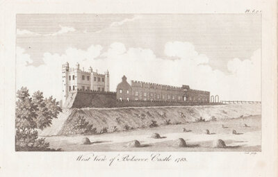 West View of Bolsover Castle 1783