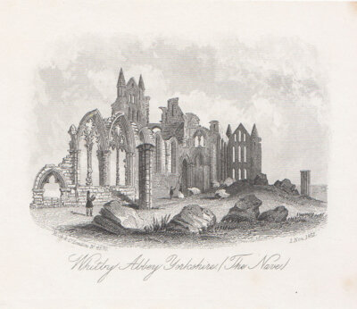 Whitby Abbey Yorkshire  The Nave
