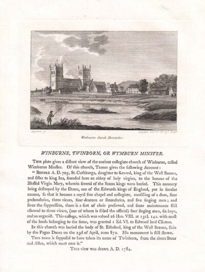 Winbourne Church Dorsetshire