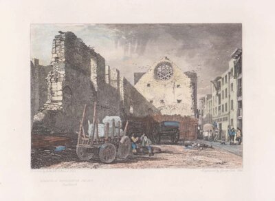 Remains of Winchester Palace , Southwark.
