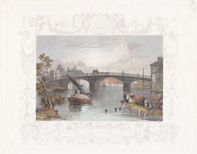 Windsor Bridge (antique print)