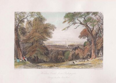 Windsor Castle from Bishopsgate....
