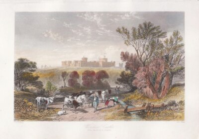 Windsor Castle from the Road to Datchet.