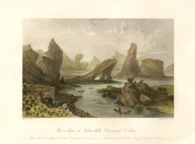 Woo-E-Shan or Bohea Hills Province of Fo-kien  -  Wuyi Shan