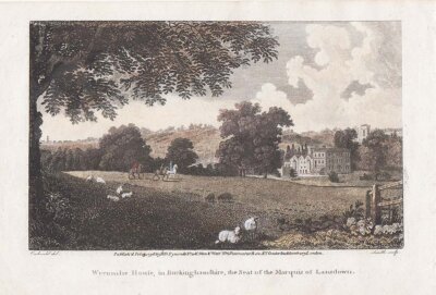 Wycombe House in Buckinghamshire the Seat of the Marquis of Lansdown 