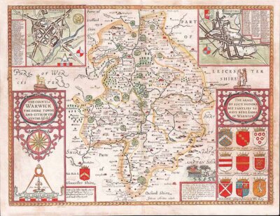 Warwickshire Maps