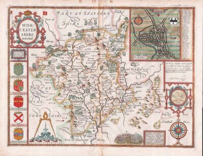 Worcestershire Maps
