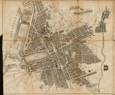 Plan of Marseilles