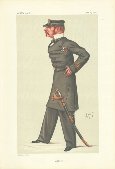 Allen Young   (antique print)