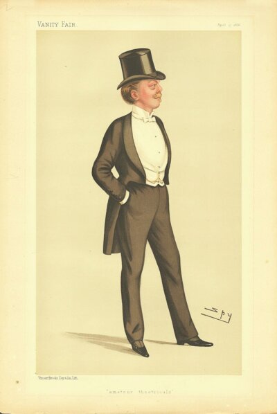 Herbert Gardner 1st Baron Burghclere   (antique print)