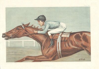 James Forman Tod Sloan   (antique print)