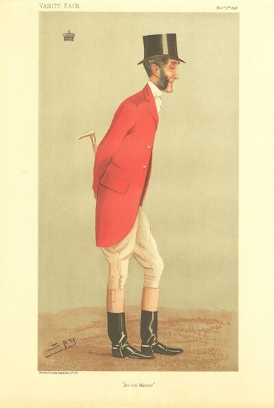 Henry Portman, 2nd Viscount Portman  (antique print)