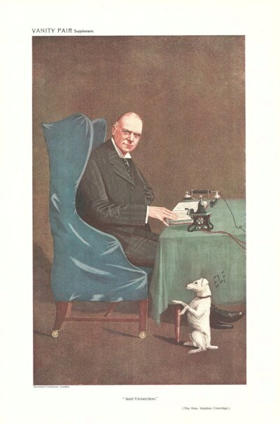 Stephen Coleridge  (antique print)