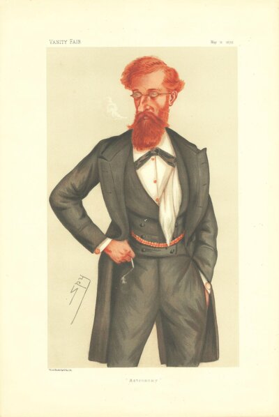 James Lindsay, 26th Earl of Crawford  (antique print)