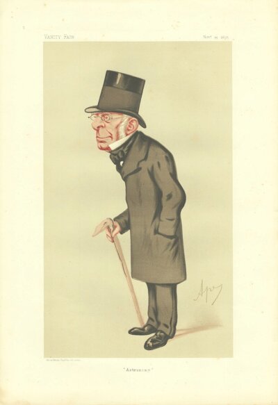 George Biddell Airy  (antique print)