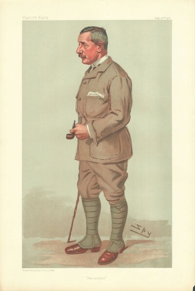 Sir Godfrey Yeatman Lagden KCMG KBE   (antique print)