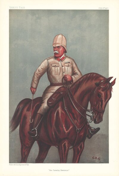 John French, 1st Earl of Ypres  (antique print)
