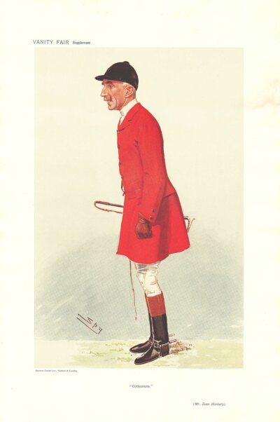 Mr Evan Hanbury   (antique print)