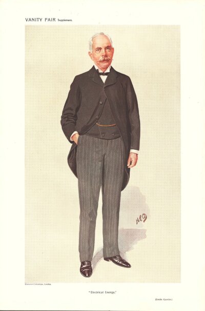 Emile Garcke  (antique print)