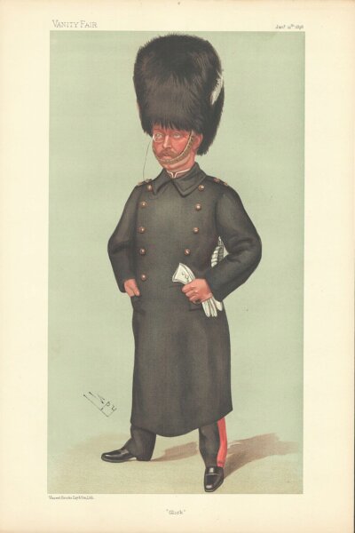 Lord Edward Gleichen  (antique print)