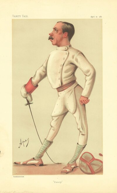 Lord Henry Stacey   (antique print)
