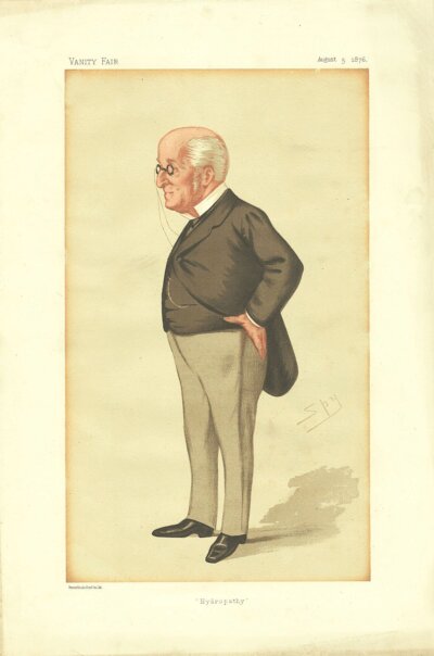 James Manby Gully   (antique print)