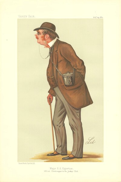 Major  E. H. Egerton  (antique print)