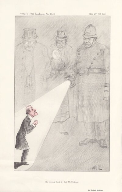 Reginald McKenna  (antique print)