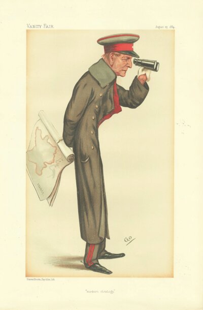 Helmuth von Moltke the Elder  (antique print)
